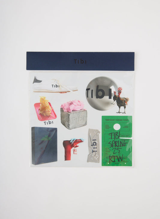 Tibi Multi Surrealist Sticker Sheet