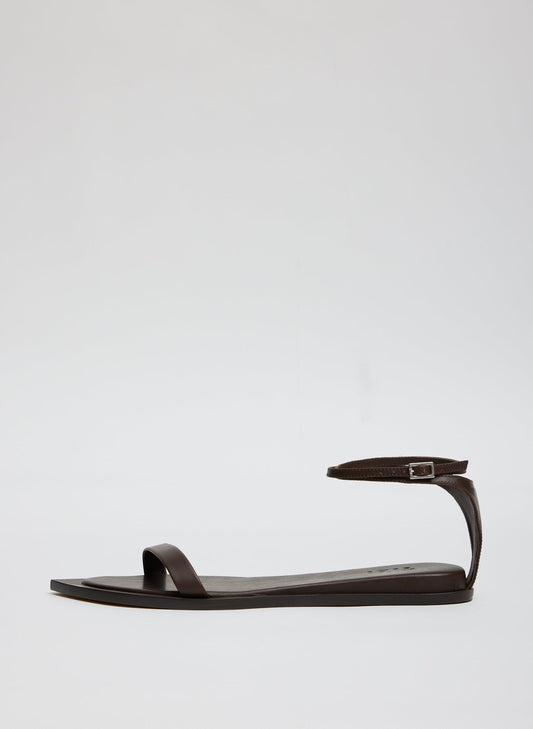 Tibi Dark Brown Aldwyn Sandal