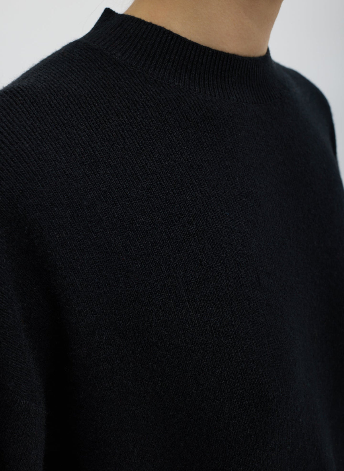 Tibi Black Anna Merino Wool Cut Out Racerback Pullover