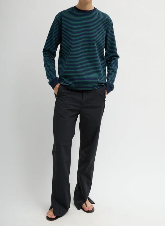 Tibi Black Tech Suiting Mark Trouser