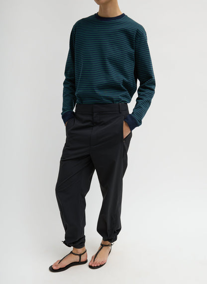Tibi Black Tech Suiting Mark Trouser