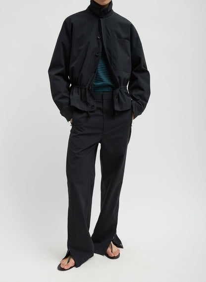 Tibi Black Tech Suiting Mark Trouser