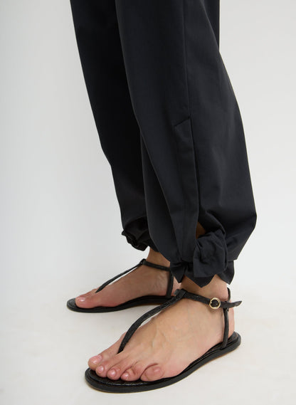 Tibi Black Tech Suiting Mark Trouser