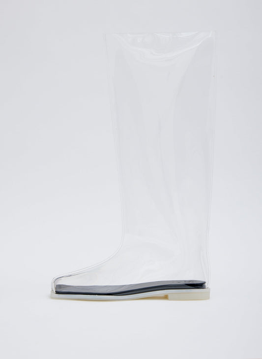 Tibi Clear Mookie Rain Boot