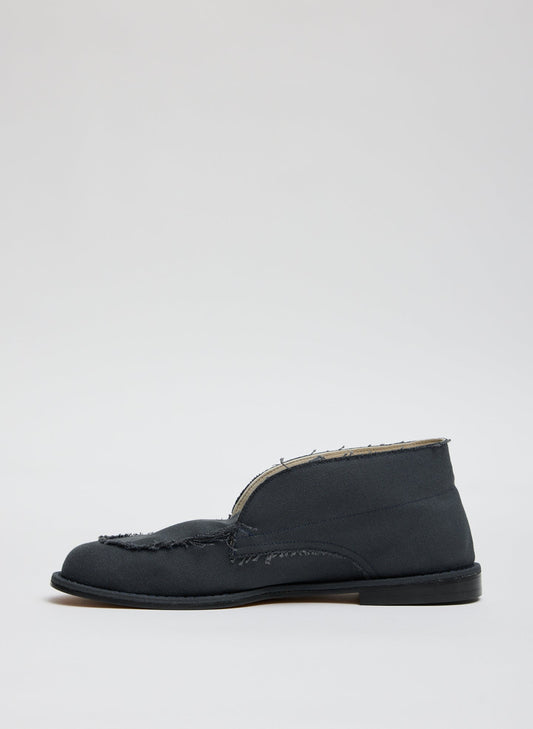 Tibi Dark Grey Harry Canvas Boot