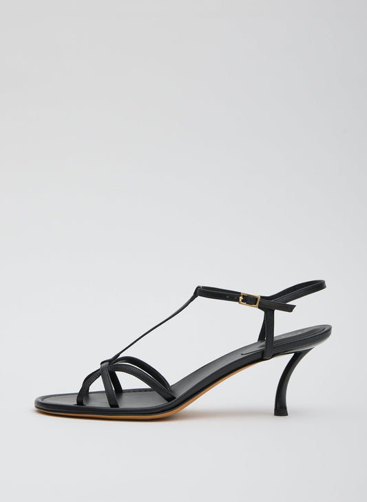 Tibi Dark Navy Milbourne Heel
