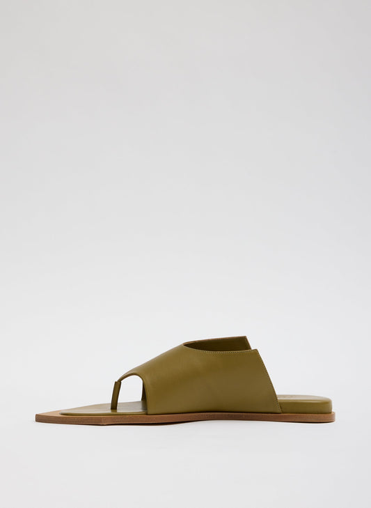 Tibi Khaki Gerard Sandal