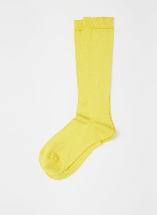 Tibi Yellow Classic Socks