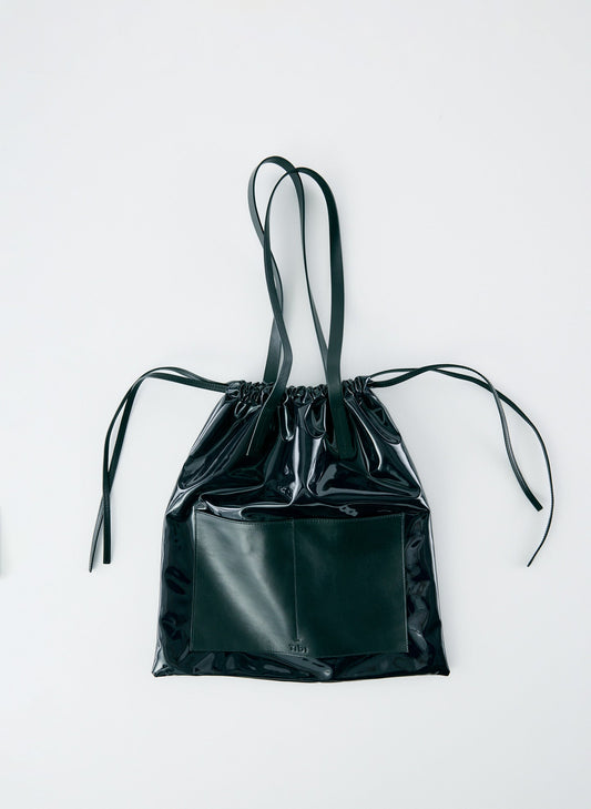 Tibi Navy Lucas Bag